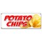 Signmission POTATO CHIPS BANNER SIGN kettle bar b que fresh made warm hot crisps B-Potato Chip - alternate 1